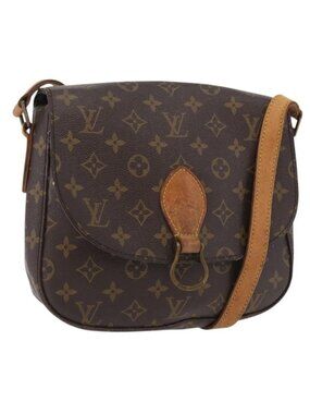 Authentic LOUIS VUITTON Monogram Saint Cloud GM Shoulder Bag M51242 LV